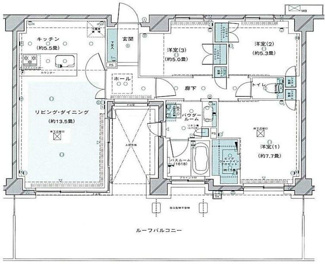 【間取り】 | ヴェレーナ玉川学園前