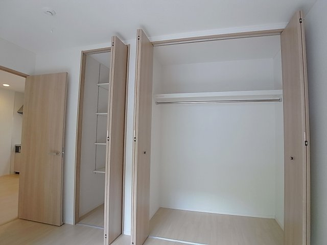 ナチュール谷上の収納|クローゼットたっぷり入ります