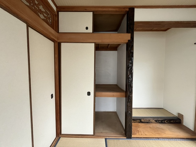 辻之貸家の収納