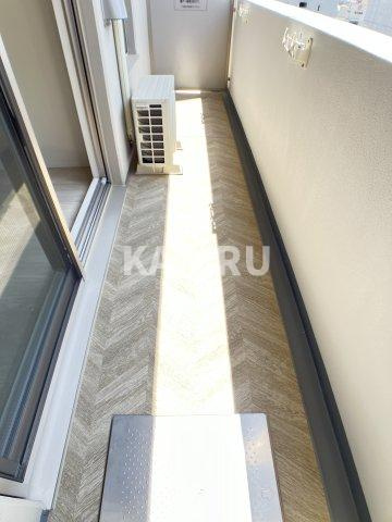 Avenir　新深江のバルコニー