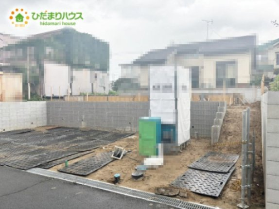 富士見台6期　新築戸建　1号棟の駐車場