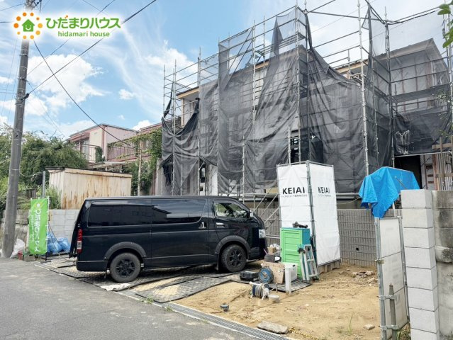 富士見台6期　新築戸建　1号棟の駐車場