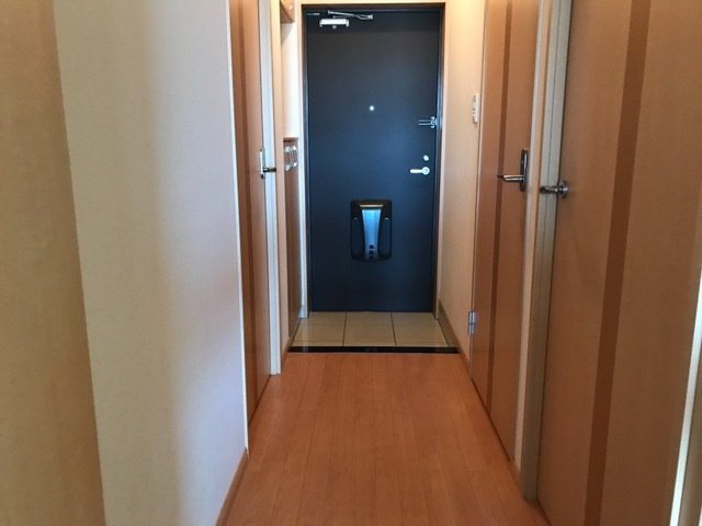 メゾンレフォルテの玄関