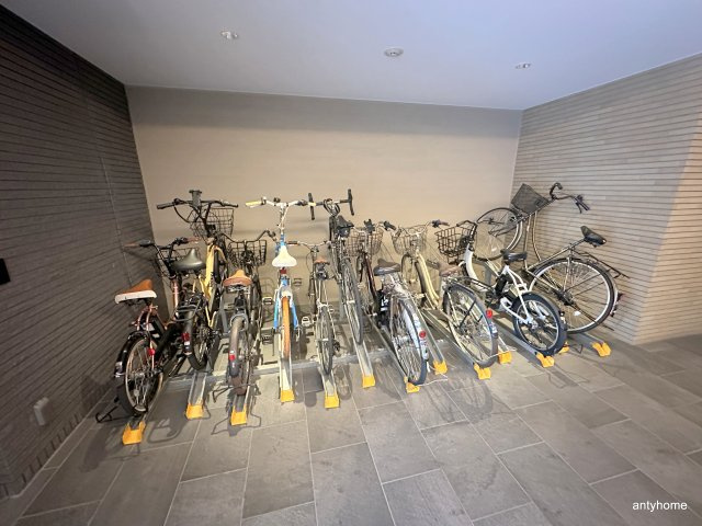 パンセ新町の駐車場