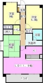 ピアネーズ神ノ倉の間取り