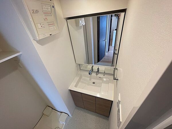 レオーネ南千住の独立洗面台