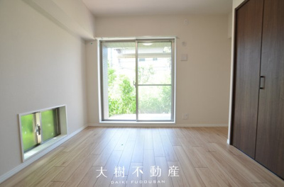 【洋室】 | ルアンジュ海老名　１階　3LDK　リフォーム済み　【仲介手数料無料】 | 洋室2（6.6帖）