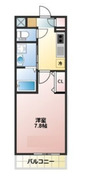 所沢市大字下安松のアパート