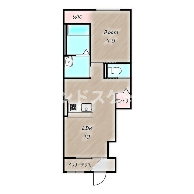 ショコラの間取り|高崎、前橋のお部屋探しはエンドスケープまで！お客様の理想お聞かせ下さい♪