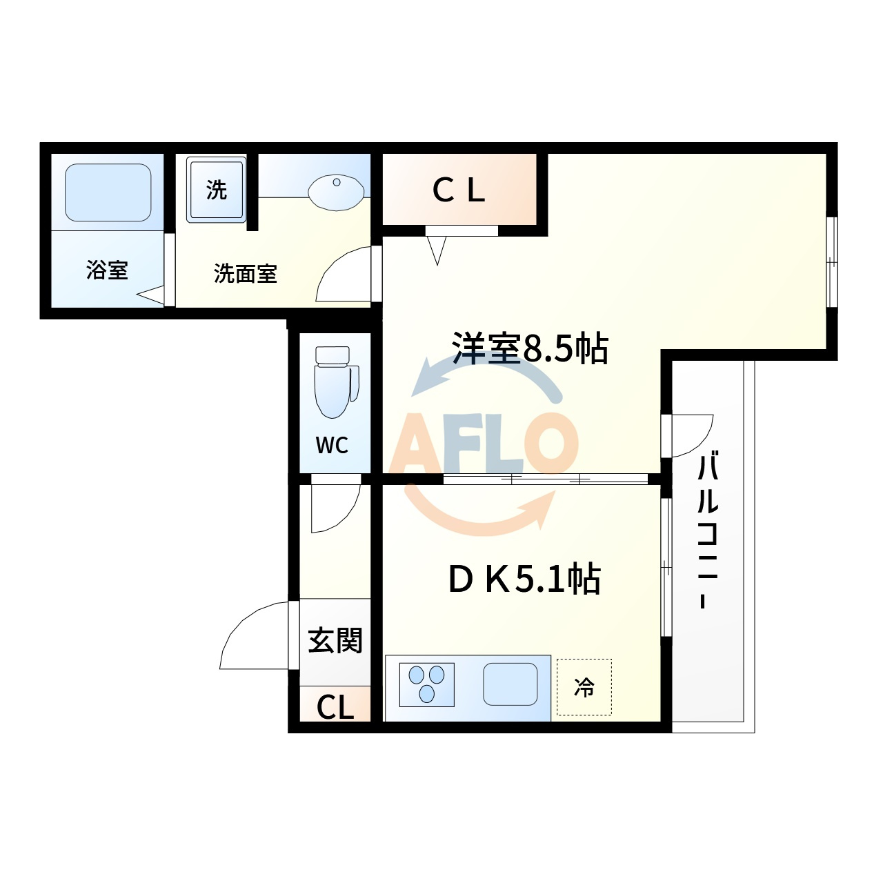 ユニヴェールの間取り|ユニヴェール　間取り