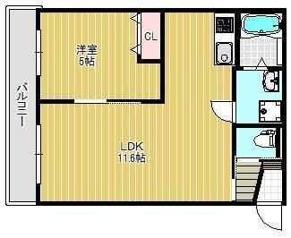 【間取り】 | ALEGRIA諏訪ノ森