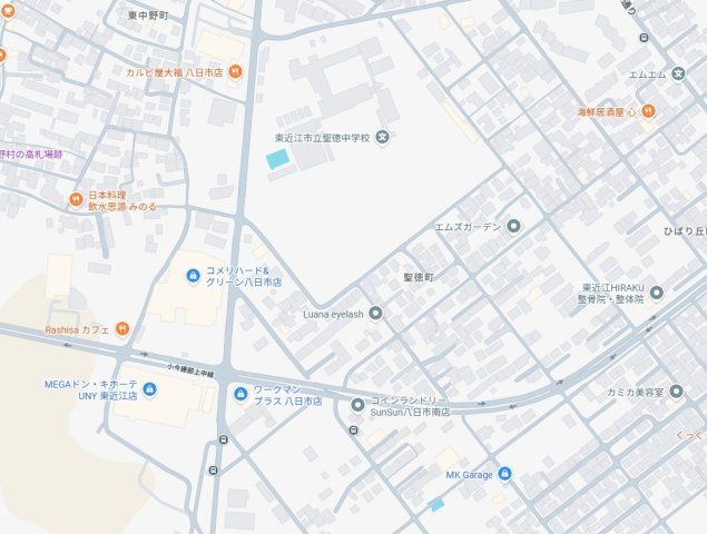 ★5(土)6(日)現地見学可能！★東近江市聖徳町　限定1邸の地図