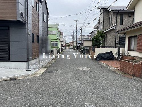 【仲介手数料０円】平塚市幸町3期　新築一戸建て　全2棟の前面道路含む現地写真|【仲介手数料０円】平塚市幸町3期　新築一戸建て　全2棟