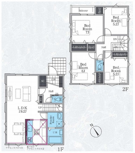 【その他】 | 【仲介手数料０円】平塚市幸町3期　新築一戸建て　全2棟 | 1号棟【仲介手数料０円】平塚市幸町3期　新築一戸建て　全2棟