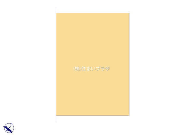 仲介手数料半額）一宮市和光２丁目8-88の中古住宅の区画図