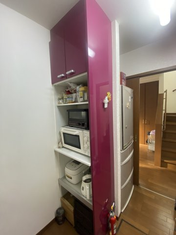 古淵４丁目　中古戸建の収納|家電収納棚