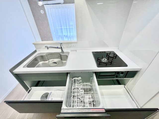マンションパーク宮仲のキッチン