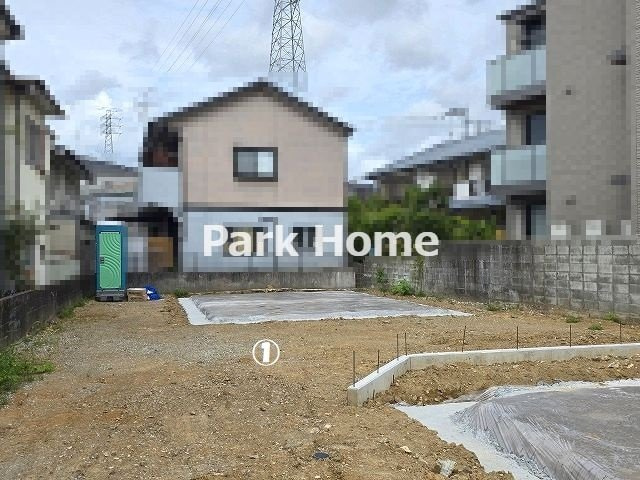 高知市中万々 ① 新築戸建ての外観|2026.8月：建築中