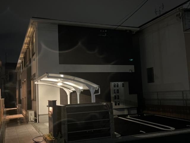 プランドール豊町の外観|外観写真（夜）