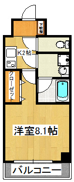 オーキッドレジデンス船橋本町の間取り