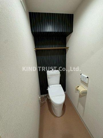 ピュアコート天神橋のトイレ|トイレです