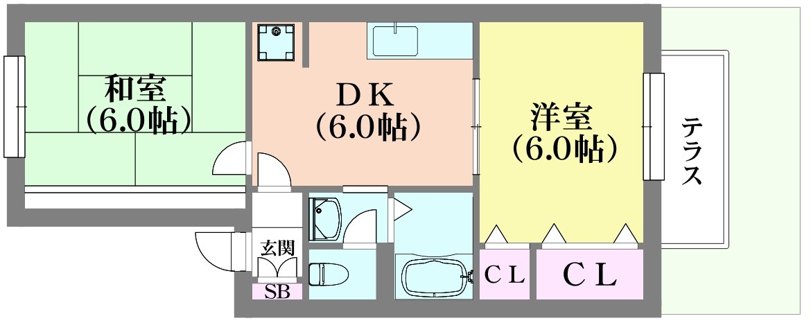 ヒルズ大谷の間取り