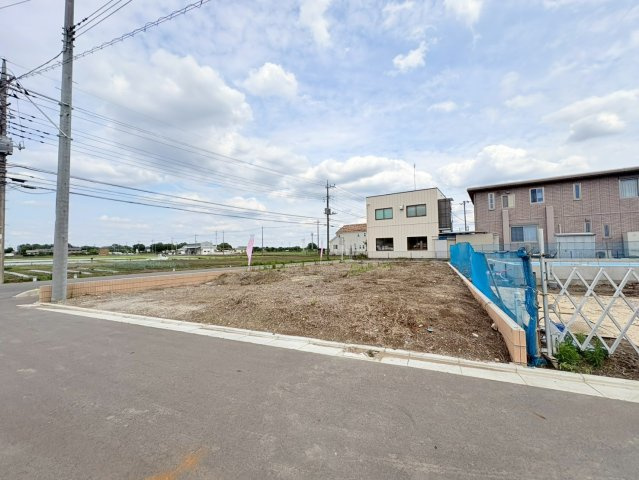 川越市鴨田　建築条件付売地　東武東上線『川越駅』バス26分　【芳野小学区】の外観