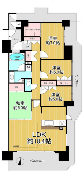 北花田ガーデンファミリアⅠ番館