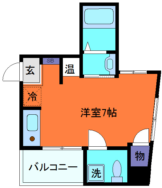 グレイスシャトー王子の間取り
