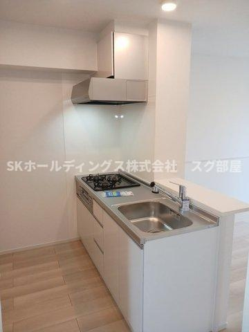 アンソレイエ高浜Ⅰのキッチン