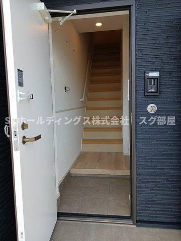 アンソレイエ高浜Ⅰの玄関