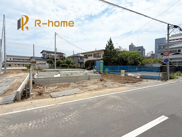 土浦市文京町2期　新築戸建て　1号棟の外観|ご予約を頂ければ、『平日』はもちろん『早朝』や『夜間』もご見学可能です♪お気軽にお申し付けください♪