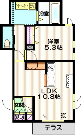 Ｍａｉｓｏｎ　ｄｅ　Ｒａｐｐｏｒｔの間取り