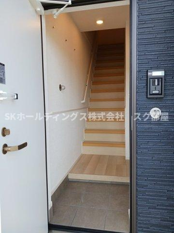 アンソレイエ高浜Ⅰの玄関