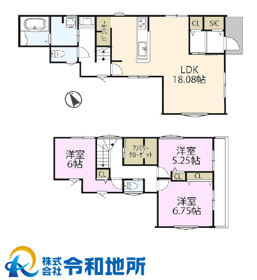 新築戸建　茅ヶ崎市高田1丁目の間取り