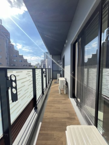 【バルコニー】ザ・パークハビオＳＯＨＯ市谷左内町