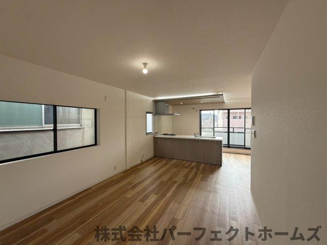 都丘町戸建の居間・リビング