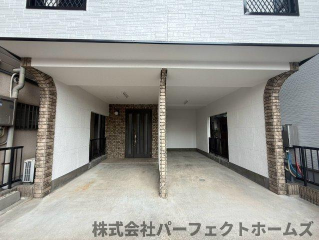 都丘町戸建の駐車場|車をお持ちの方に嬉しい駐車場付きの物件です