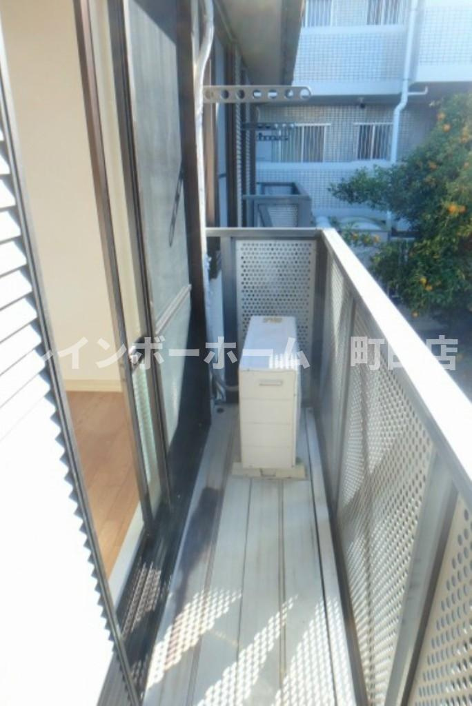 ロワール上河内２※初期費用分割後払いサービス利用可能物件のバルコニー
