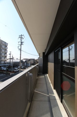 【バルコニー】 | グランツ | ※別の号室の参考写真になります。