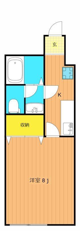 ウイング古屋Ⅱ  の間取り
