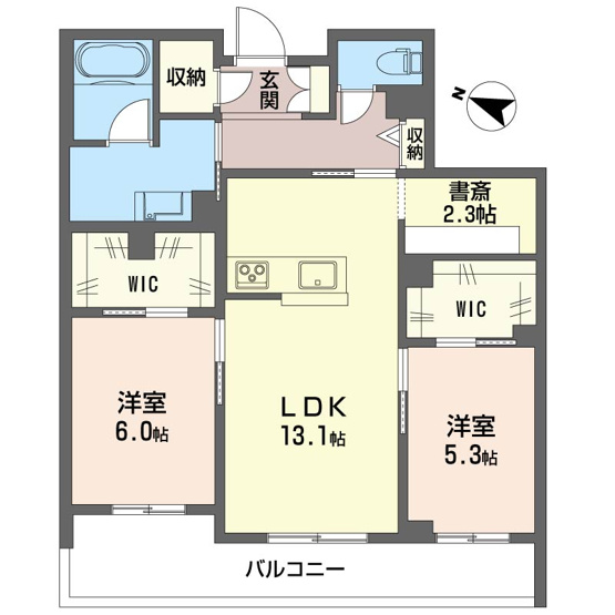 【間取り】 | セントリビエ南平 