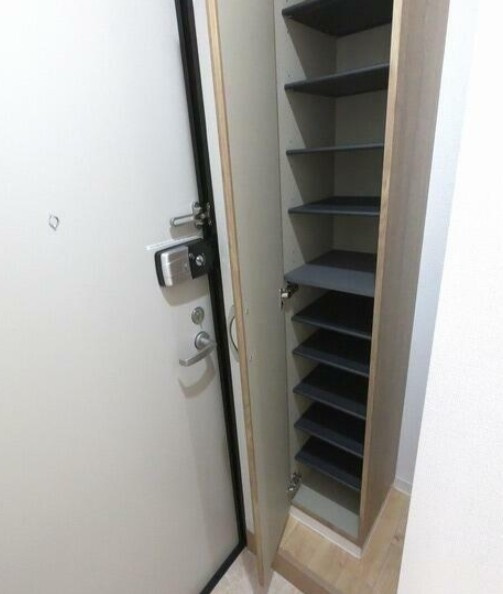 ヒュッゲⅠの玄関