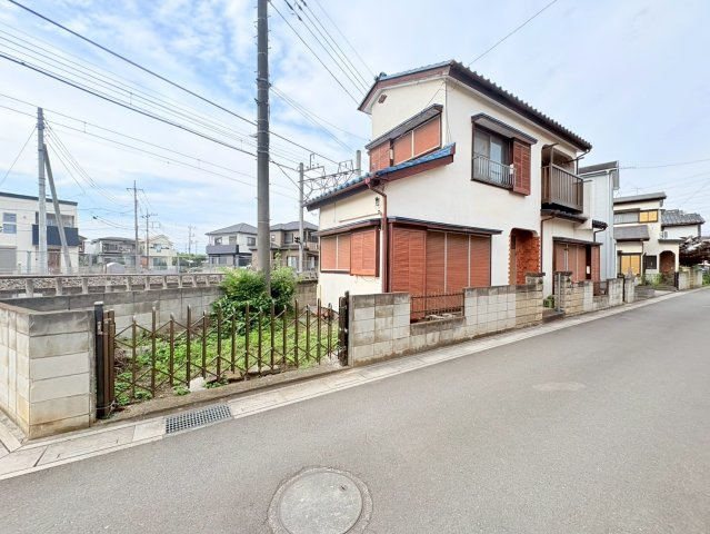 鶴ヶ島市中新田　建築条件なし売地　東武越生線『一本松駅』徒歩3分　【新町小学区】の外観