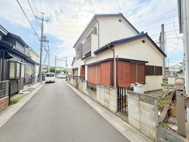 鶴ヶ島市中新田　建築条件なし売地　東武越生線『一本松駅』徒歩3分　【新町小学区】の外観