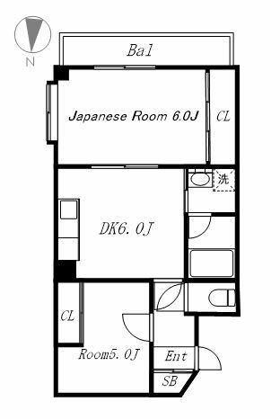 【間取り】 | サンローゼ津田第一