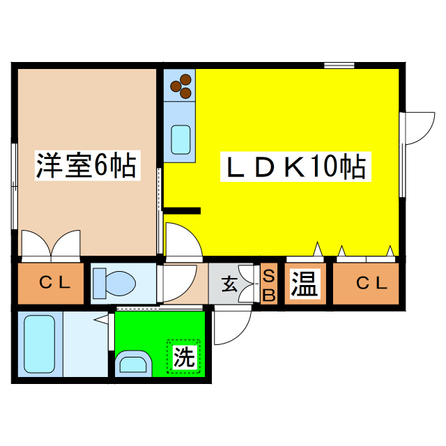 ソフィア鶴野の間取り