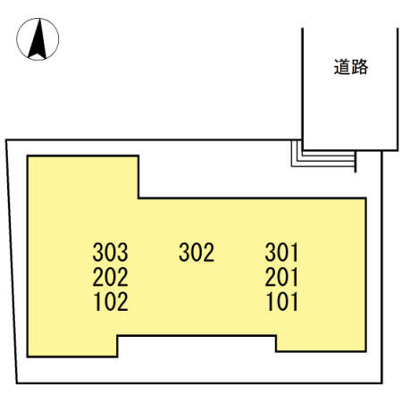 La Fleurの区画図
