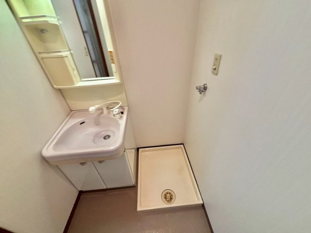 タクミマンションの洗面所