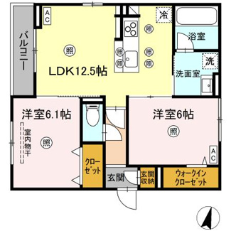【間取り】 | シャルレーヌ